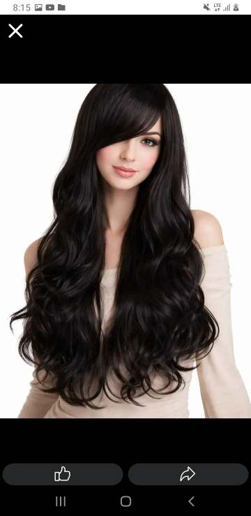 Full Wig Hair Extensions Curly Version 34 inch long (ফুল উইগ বা পুরো মাথার চুল কোঁকরাটা ৩৪ ইঞ্চি লম্বা) - Image 3