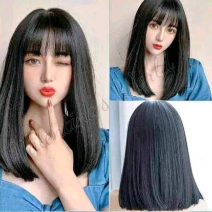 Full Wig Hair Extensions Straight Version 22 inch long (ফুল উইগ বা পুরো মাথার চুল সোজাটা ২২ ইঞ্চি লম্বা)